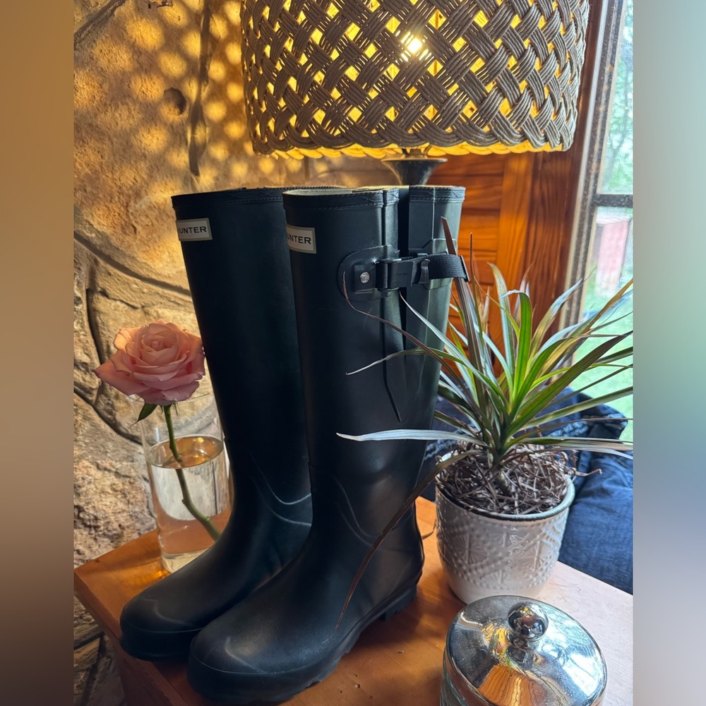 HUNTER Norris Field Side Adjustable Work Boots